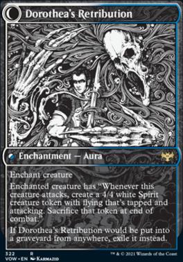 Dorothea, Vengeful Victim // Dorothea's Retribution (Showcase Eternal Night) [Innistrad: Crimson Vow] [Foil]