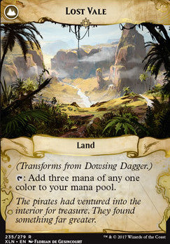 Dowsing Dagger // Lost Vale [Ixalan Prerelease Promos]