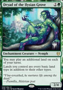 Dryad of the Ilysian Grove (Promo Pack) [Theros Beyond Death Promos] [Foil]