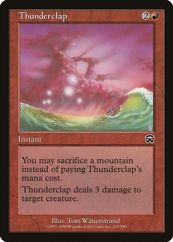 Thunderclap [Mercadian Masques] [Foil]