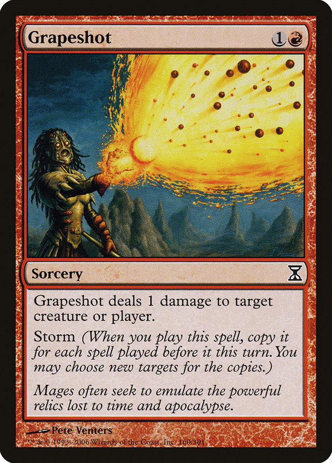 Grapeshot [Time Spiral] [Foil]