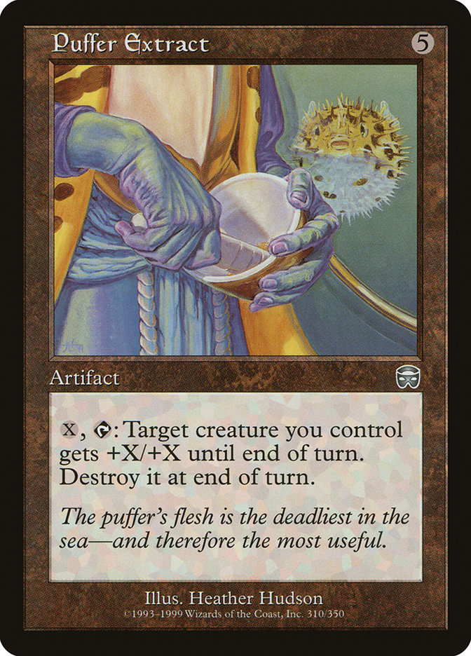 Puffer Extract [Mercadian Masques] [Foil]
