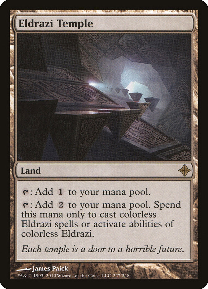 Eldrazi Temple [Rise of the Eldrazi] [Foil]