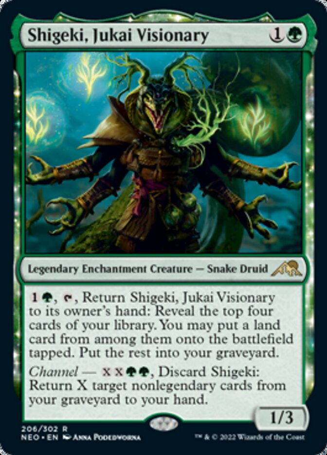 Shigeki, Jukai Visionary [Kamigawa: Neon Dynasty] [Foil]