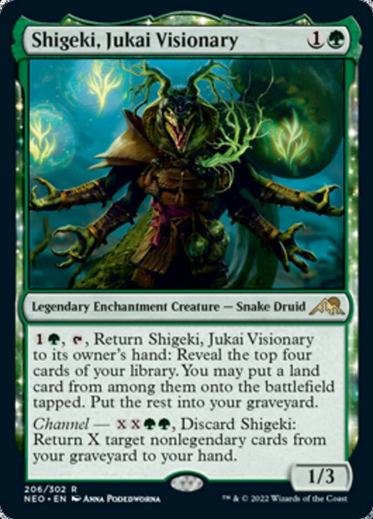 Shigeki, Jukai Visionary [Kamigawa: Neon Dynasty] [Foil]