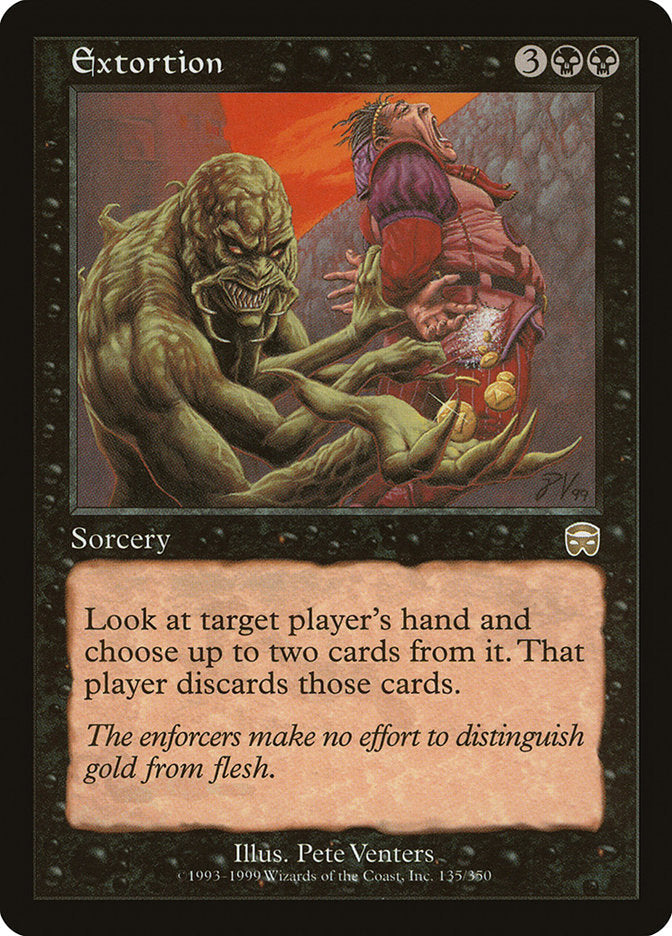 Extortion [Mercadian Masques] [Foil]