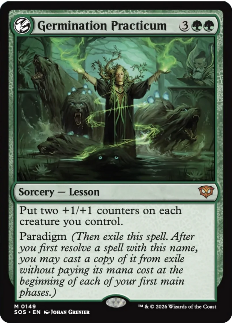 Germination Practicum [Secrets of Strixhaven] [Foil]