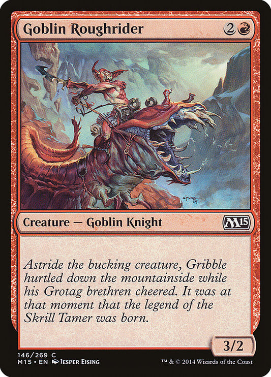 Goblin Roughrider [Core Set 2015] [Foil]