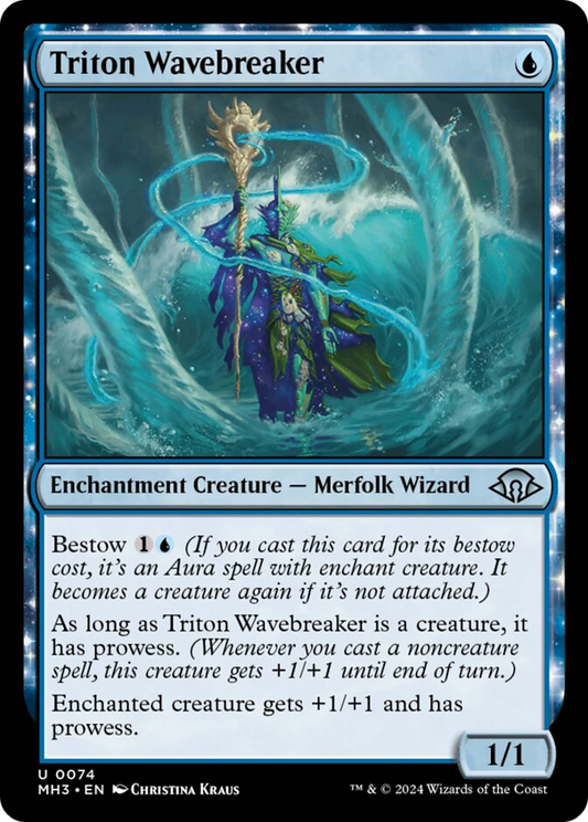 Triton Wavebreaker [Modern Horizons 3] [Foil]