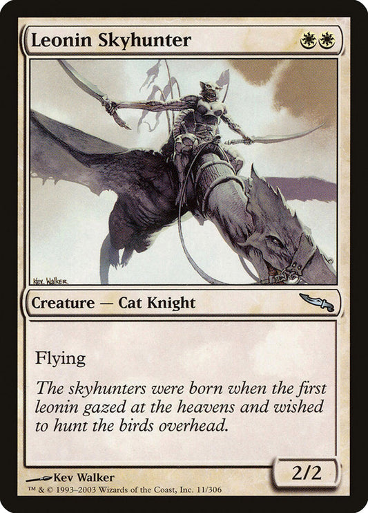Leonin Skyhunter [Mirrodin] [Foil]