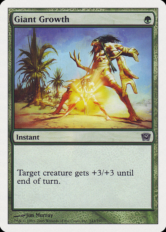 Giant Growth [Ninth Edition] [Foil]