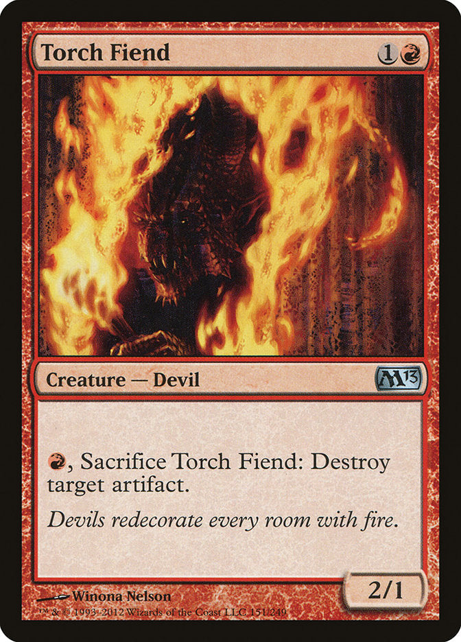 Torch Fiend [Core Set 2013] [Foil]