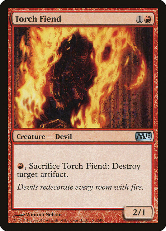 Torch Fiend [Core Set 2013] [Foil]
