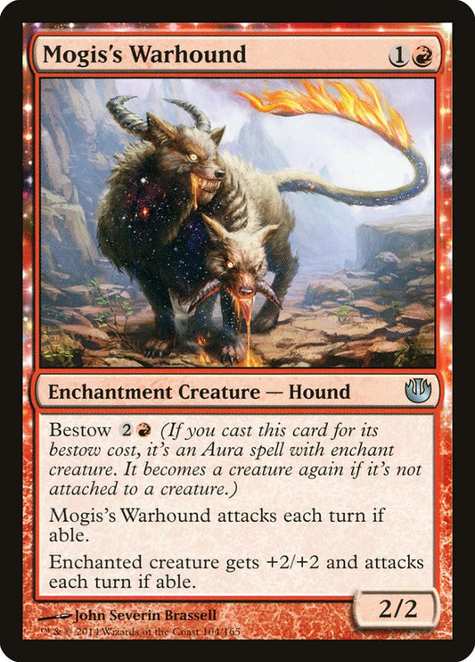 Mogis's Warhound [Journey into Nyx] [Foil]