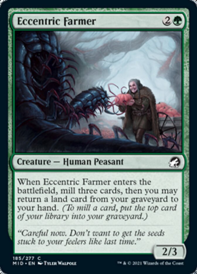 Eccentric Farmer [Innistrad: Midnight Hunt] [Foil]