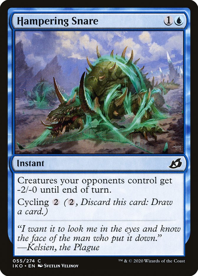Hampering Snare [Ikoria: Lair of Behemoths] [Foil]