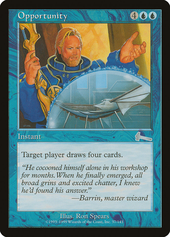 Opportunity [Urza's Legacy] [Foil]