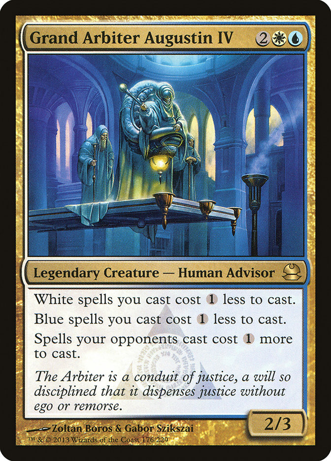 Grand Arbiter Augustin IV [Modern Masters] [Foil]