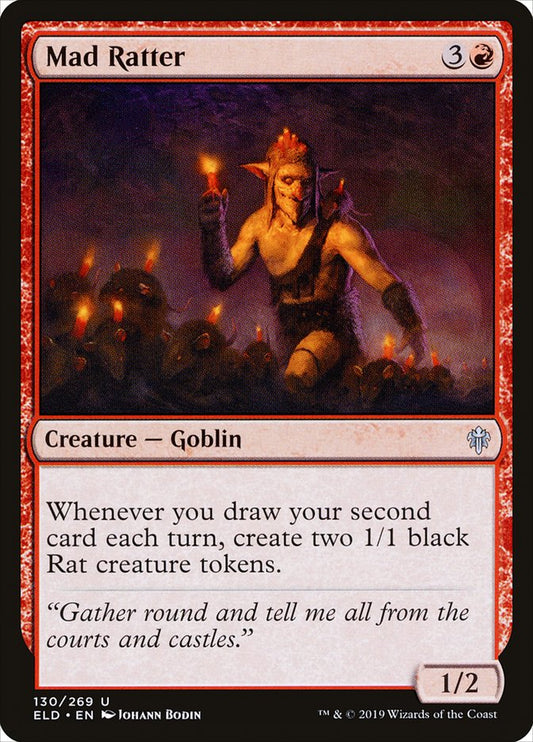 Mad Ratter [Throne of Eldraine] [Foil]
