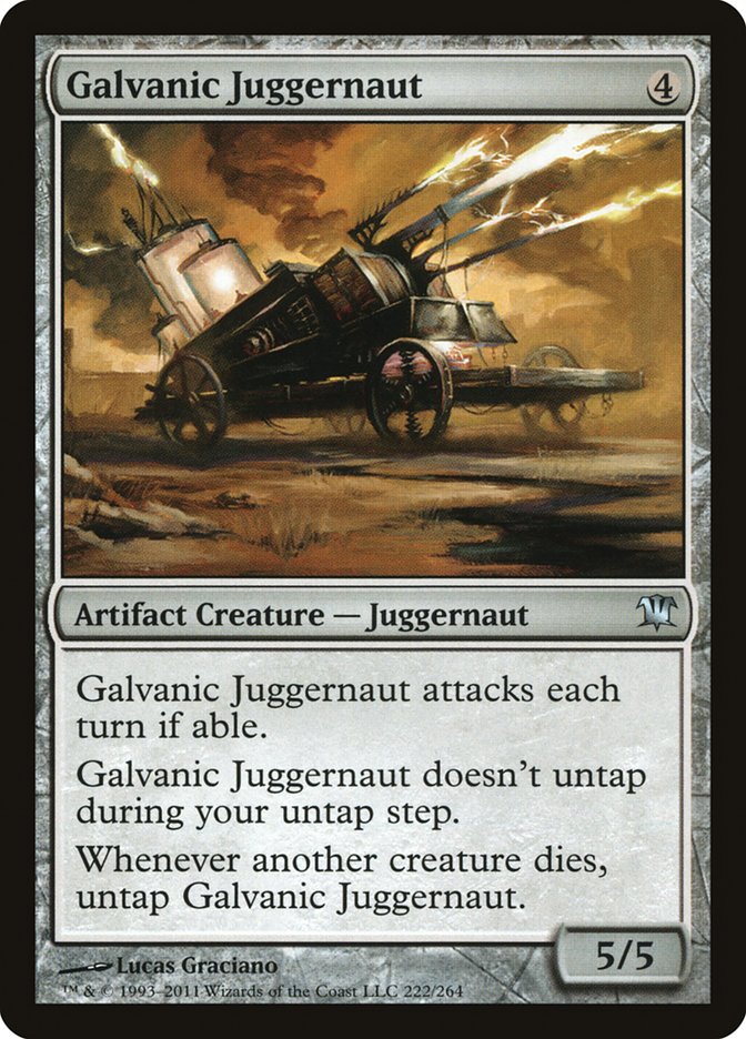 Galvanic Juggernaut [Innistrad] [Foil]