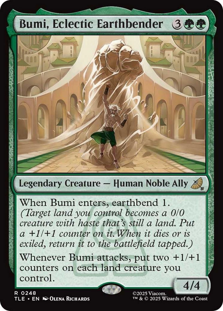 Bumi, Eclectic Earthbender [Avatar: The Last Airbender: Eternal-Legal] [Foil]