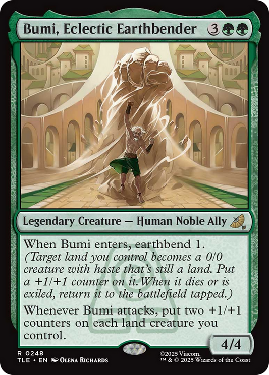 Bumi, Eclectic Earthbender [Avatar: The Last Airbender: Eternal-Legal] [Foil]