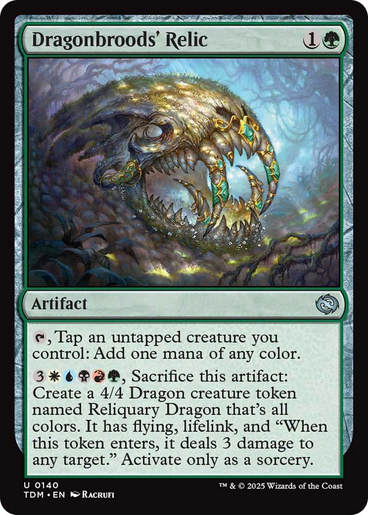 Dragonbrood's Relic [Tarkir: Dragonstorm] [Foil]