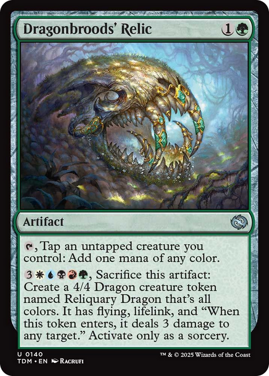 Dragonbrood's Relic [Tarkir: Dragonstorm] [Foil]