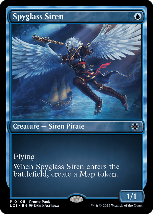 Spyglass Siren [The Lost Caverns of Ixalan Promos] [Foil]