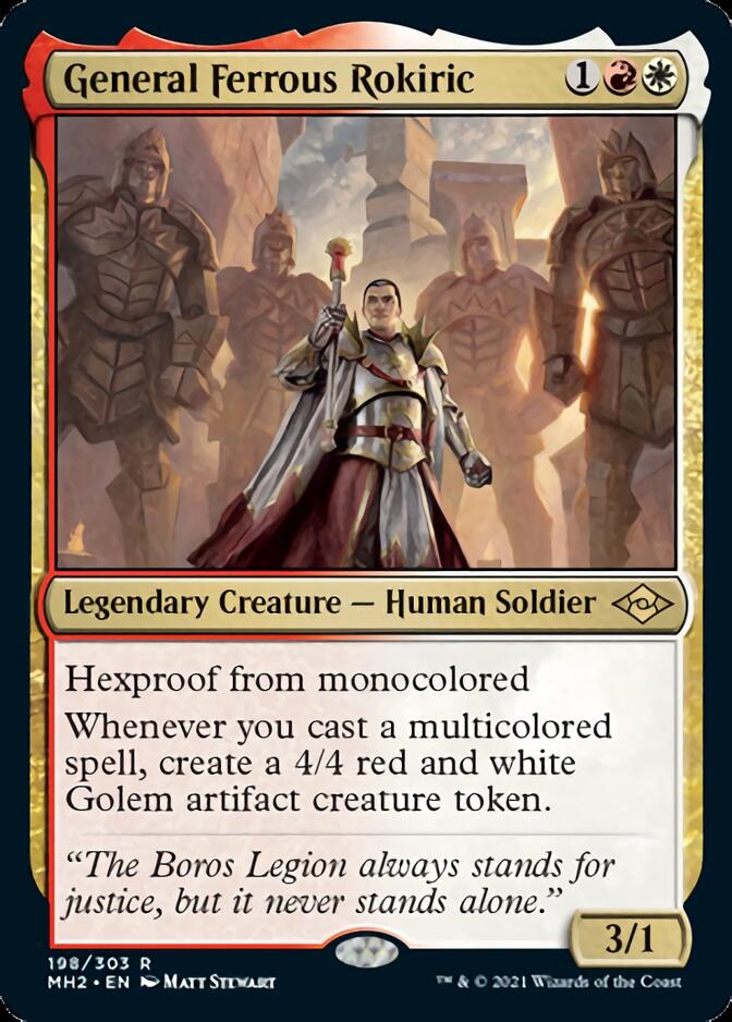 General Ferrous Rokiric [Modern Horizons 2] [Foil]