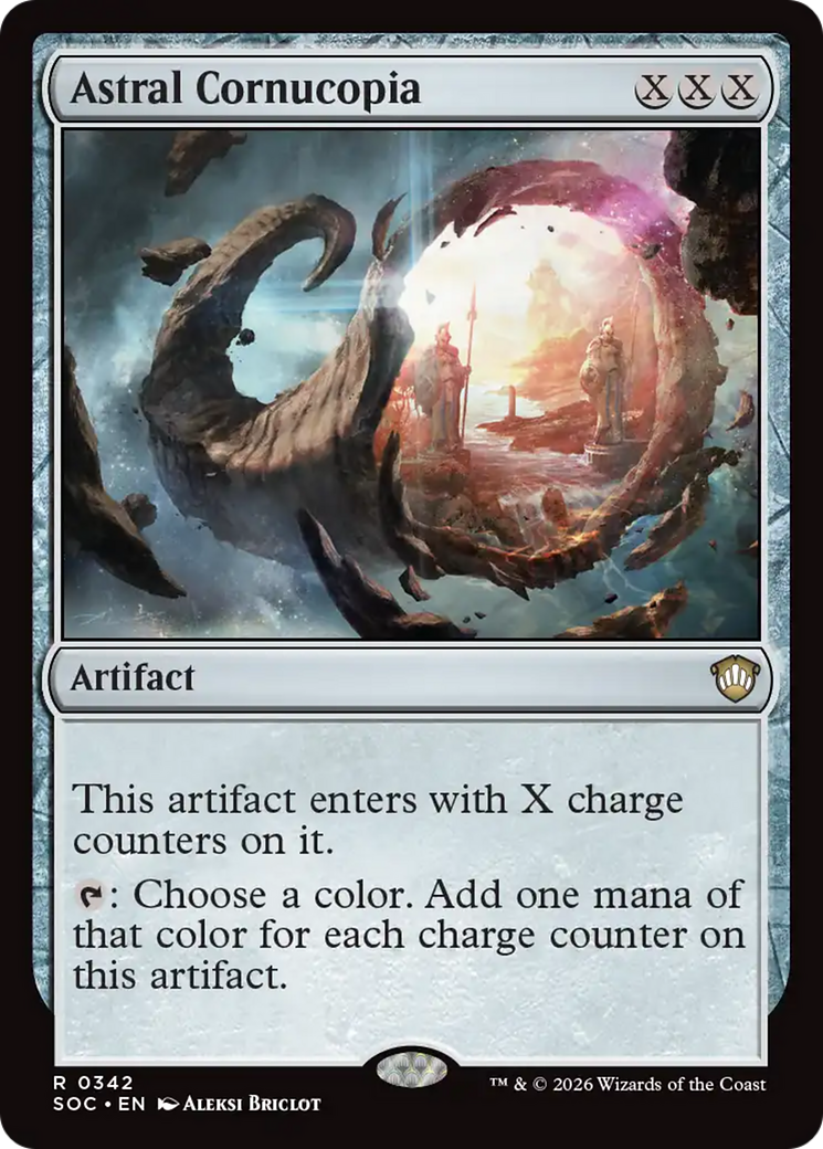 Astral Cornucopia [Secrets of Strixhaven Commander] [Foil]