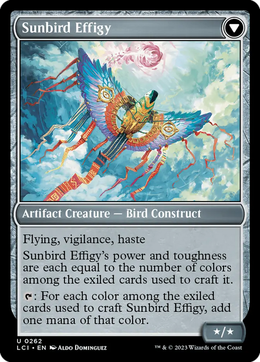 Sunbird Standard // Sunbird Effigy [The Lost Caverns of Ixalan]