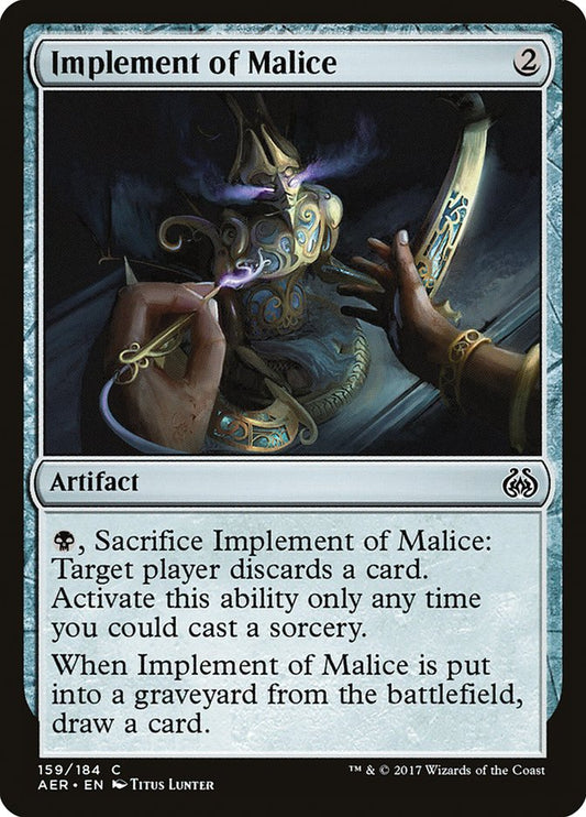Implement of Malice [Aether Revolt] [Foil]