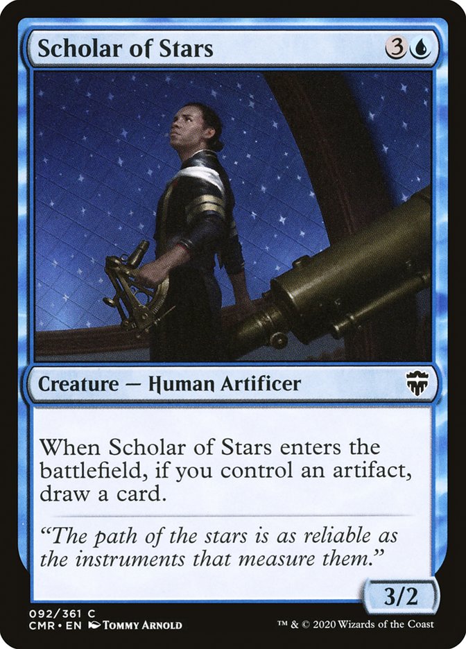 Scholar of Stars [Commander Legends] [Foil]