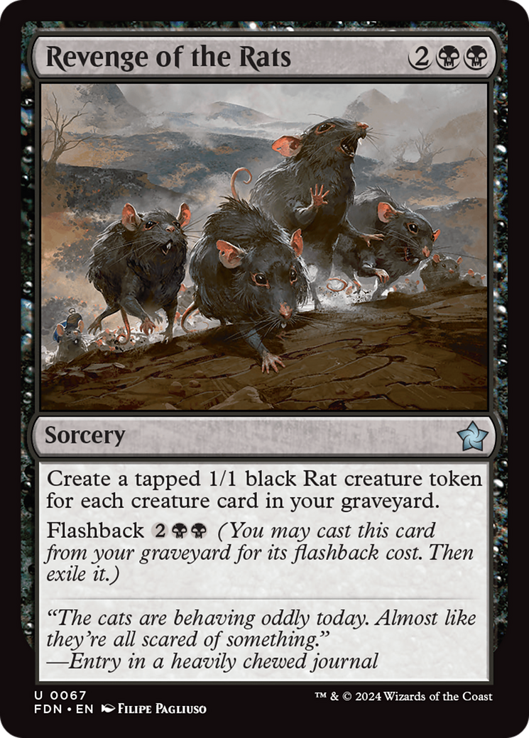 Revenge of the Rats [Foundations] [Foil]