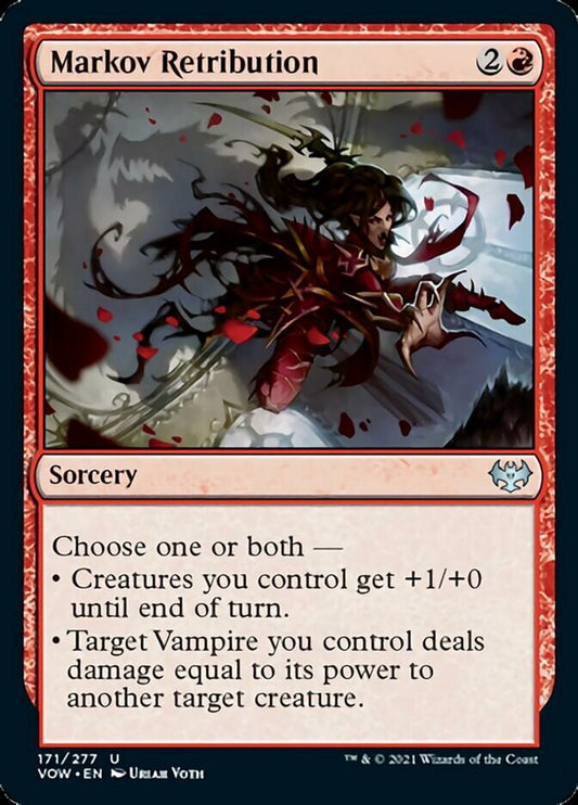 Markov Retribution [Innistrad: Crimson Vow] [Foil]