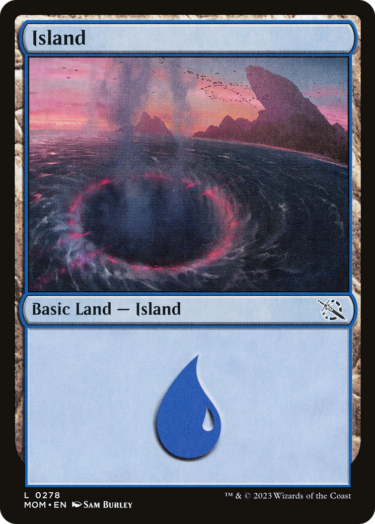 Island (278) [March of the Machine] [Foil]