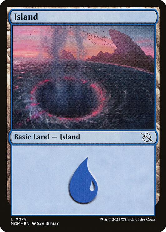 Island (278) [March of the Machine] [Foil]
