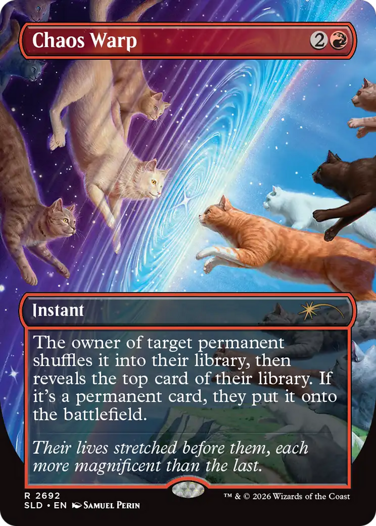 Chaos Warp [Secret Lair Drop Series] [Foil]