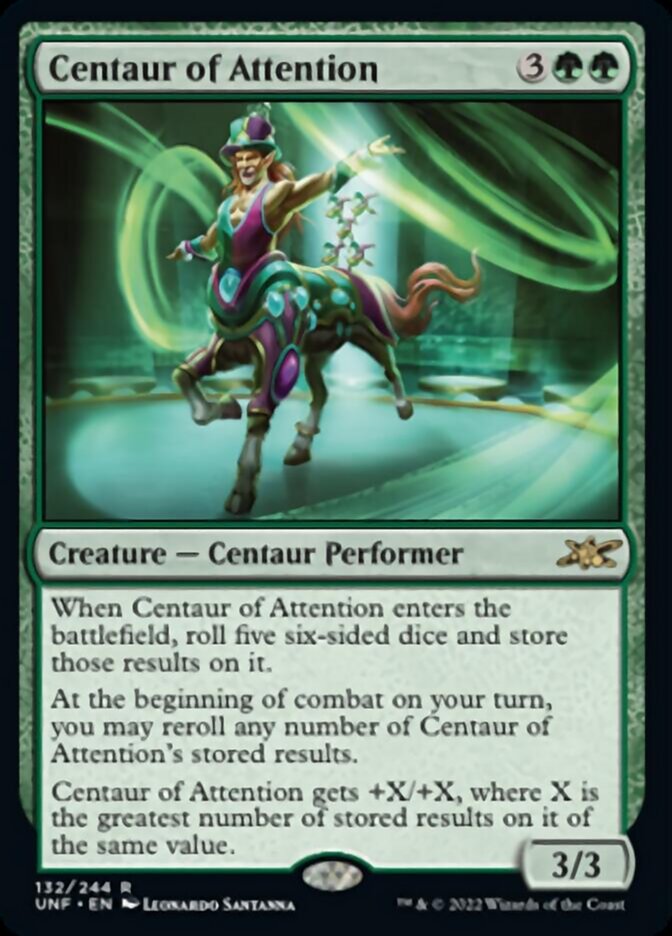 Centaur of Attention [Unfinity] [Foil]