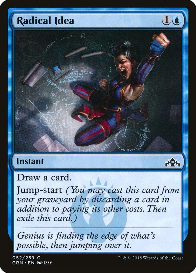 Radical Idea [Guilds of Ravnica] [Foil]