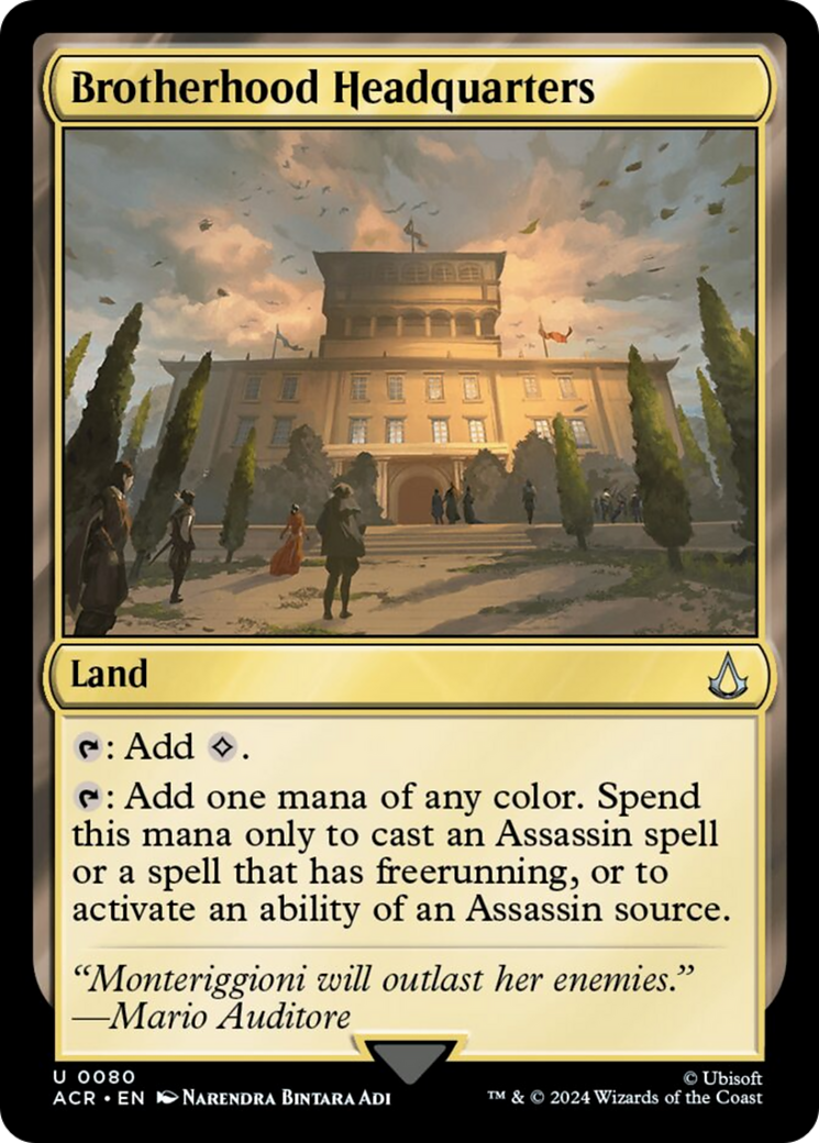 Brotherhood Headquarters [Assassin's Creed] [Foil]