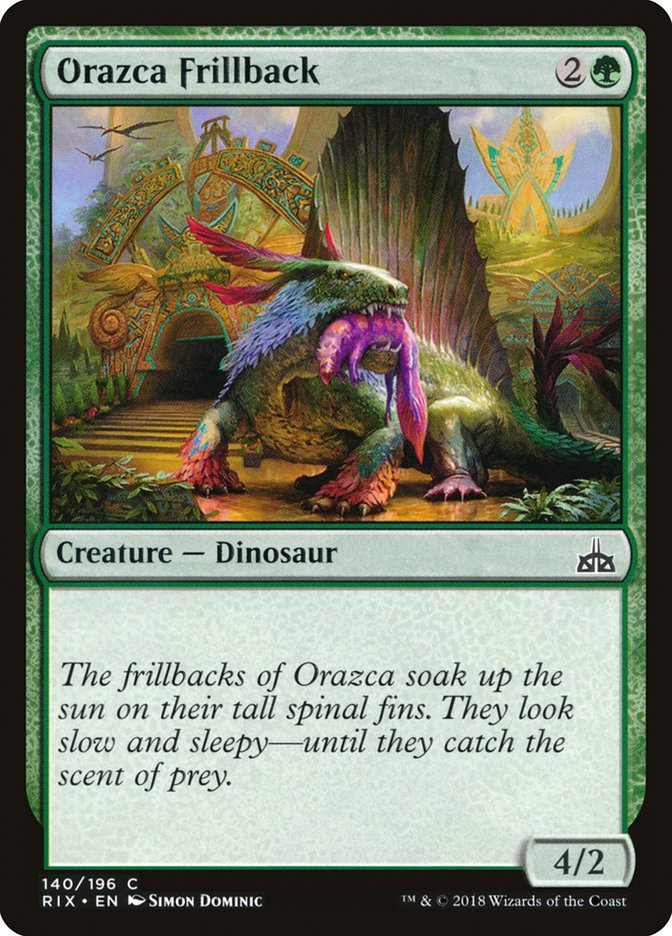 Orazca Frillback [Rivals of Ixalan] [Foil]