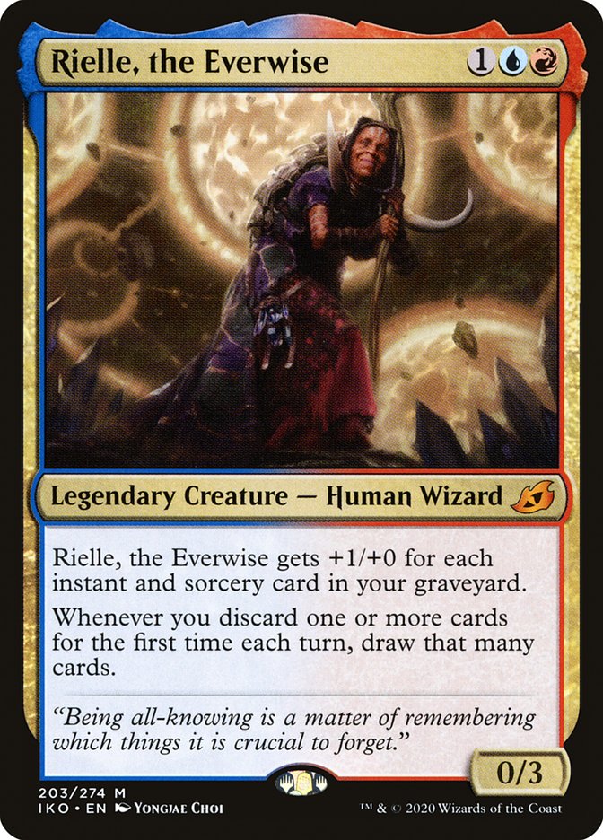 Rielle, the Everwise [Ikoria: Lair of Behemoths] [Foil]