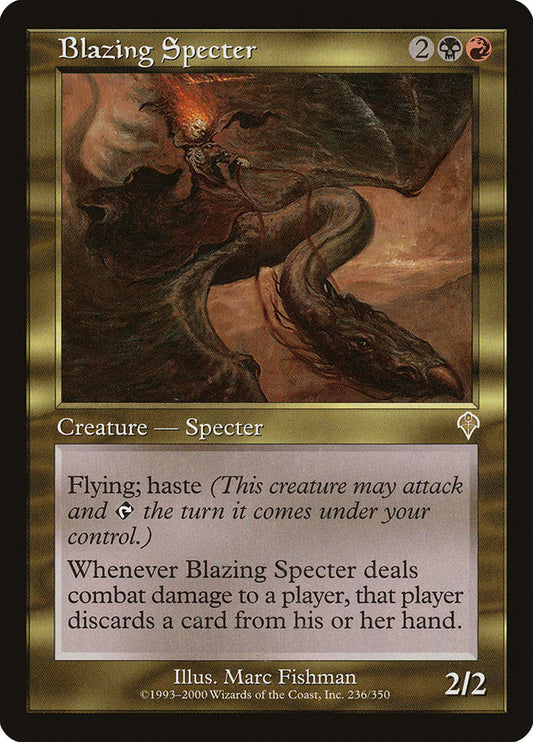 Blazing Specter [Invasion] [Foil]