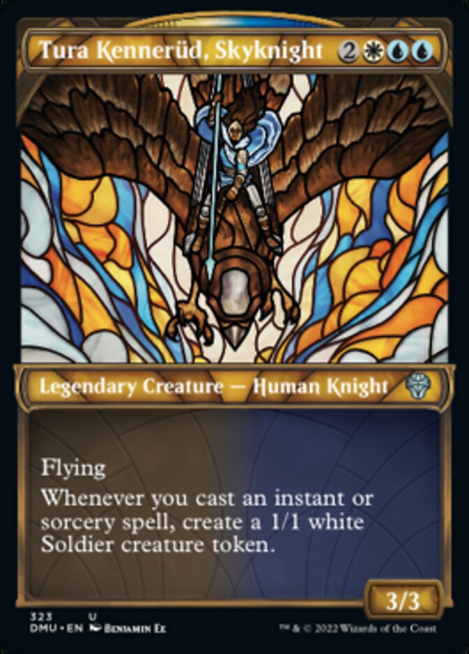 Tura Kennerud, Skyknight (Showcase) [Dominaria United] [Foil]