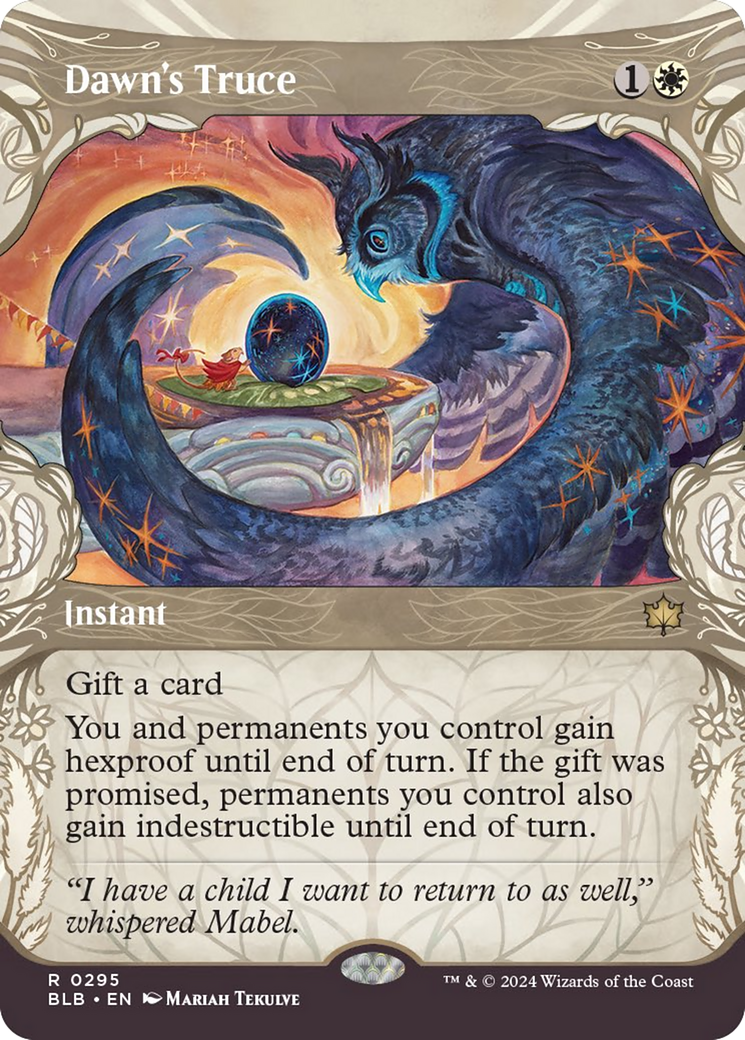 Dawn's Truce (Showcase) [Bloomburrow] [Foil]