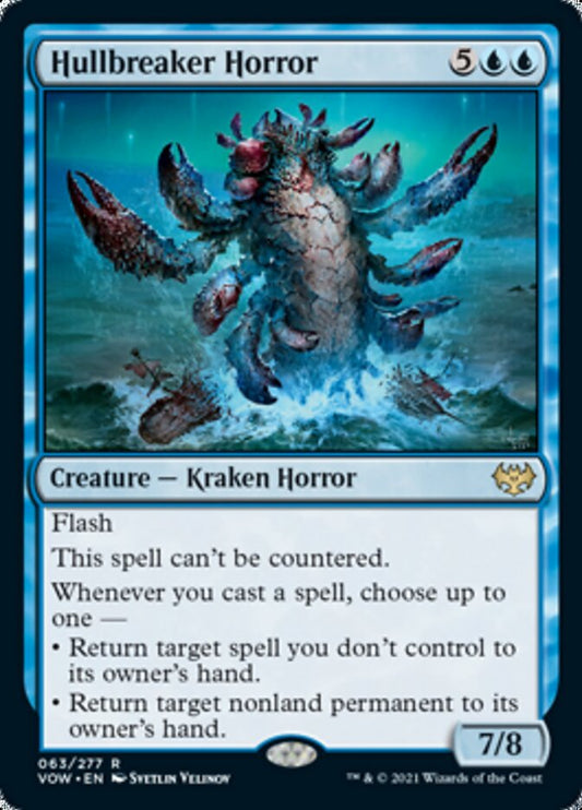 Hullbreaker Horror [Innistrad: Crimson Vow] [Foil]