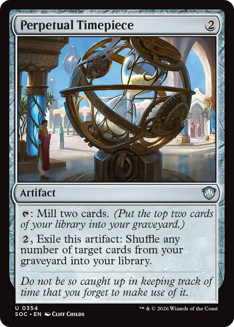 Perpetual Timepiece [Secrets of Strixhaven Commander] [Foil]