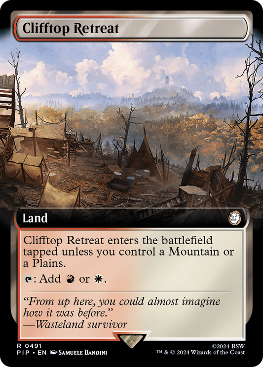 Clifftop Retreat (Extended Art) [Fallout] [Foil]